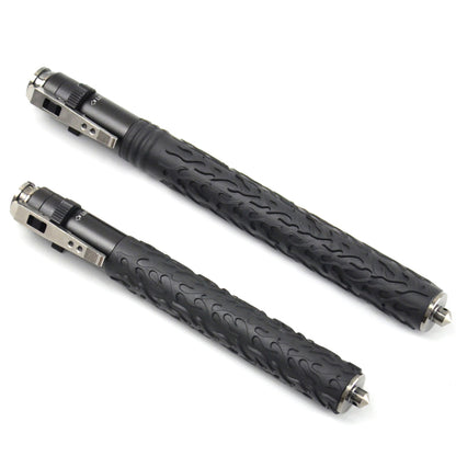 Outdoor Camping and Hiking Walking Sticks Telescopic Vehicle Three-section Self-defense Swing Stick