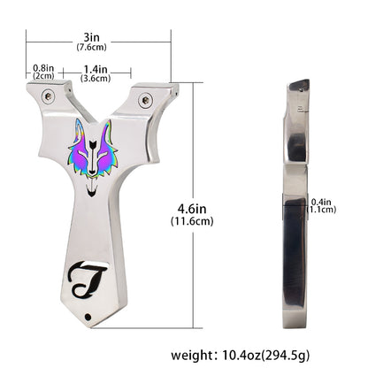 Piaoyu Stainless Steel Slingshot S008