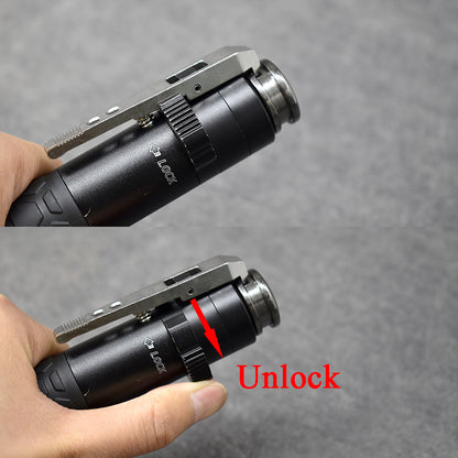 Spring Type Three-section Self-defense Telescopic Baton Car Self-defense Weapon Police Baton Telescopic Baton