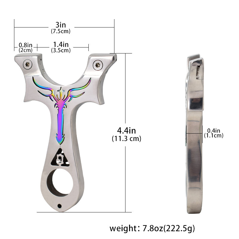 Piaoyu Stainless Steel Slingshot S010