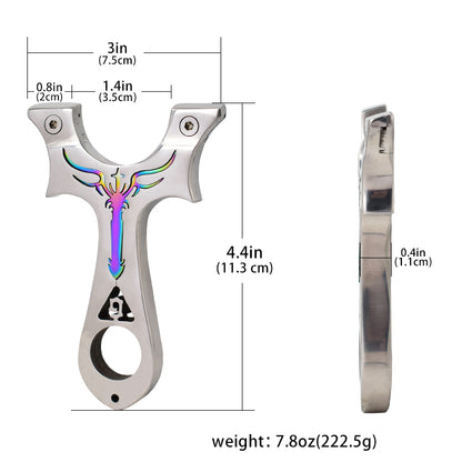 Piaoyu Stainless Steel Slingshot S010