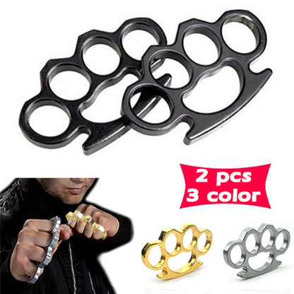 2pcs Thick High-strength Tactical Knuckles Rope Knuckle Finger Tiger Tactical Survival Tool Outdoor Multifunctional Self-defense Protective Equipment