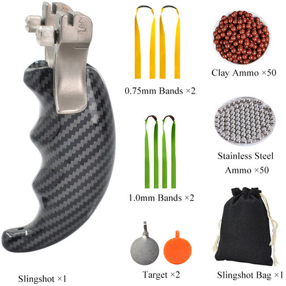 Piaoyu Stainless Steel Slingshot C017