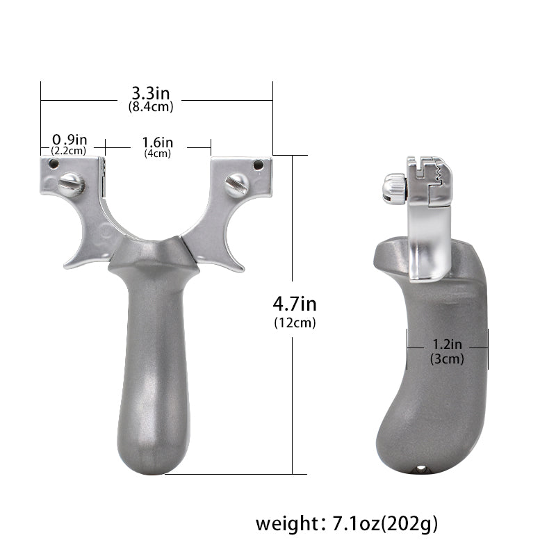 Piaoyu Alloy Slingshot A047 - Professional Stainless Steel Hunting Catapult