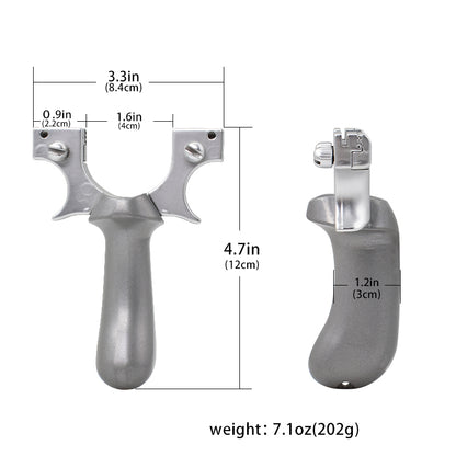 Piaoyu Alloy Slingshot A047 - Professional Stainless Steel Hunting Catapult