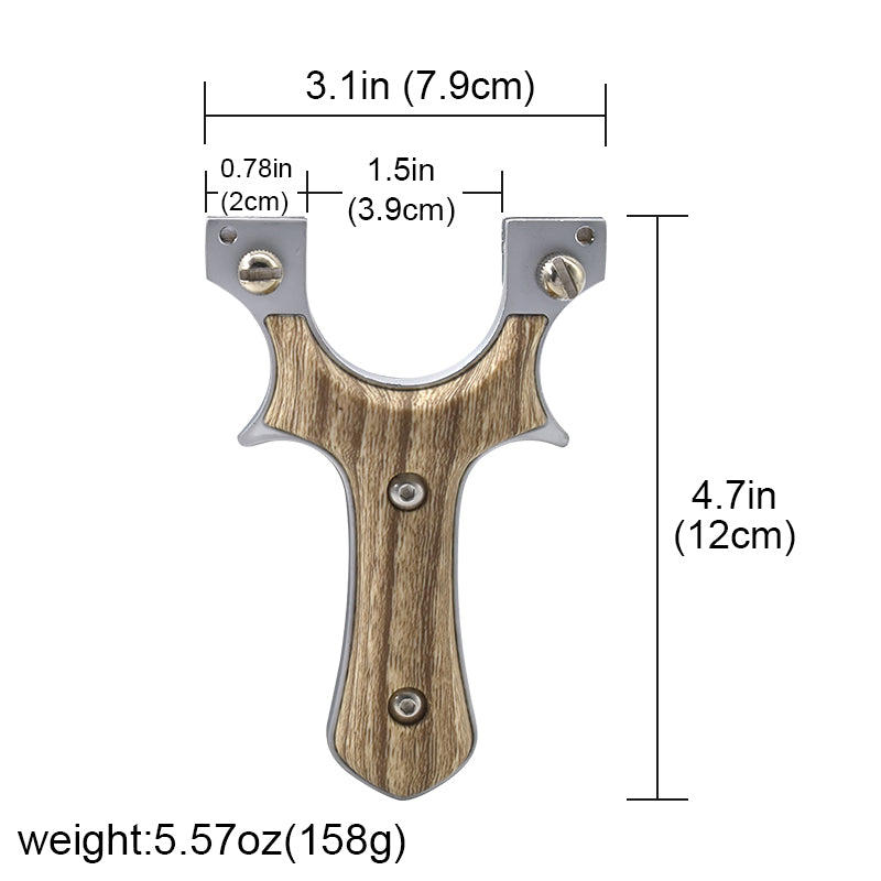 Piaoyu Alloy Slingshot A033 - Professional Stainless Steel Hunting Catapult
