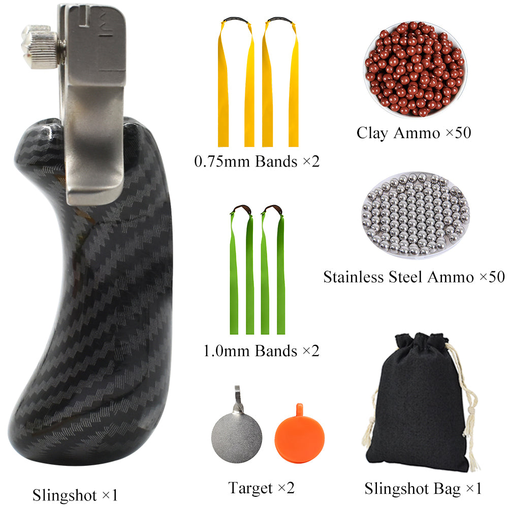 Piaoyu Stainless Steel Slingshot C016