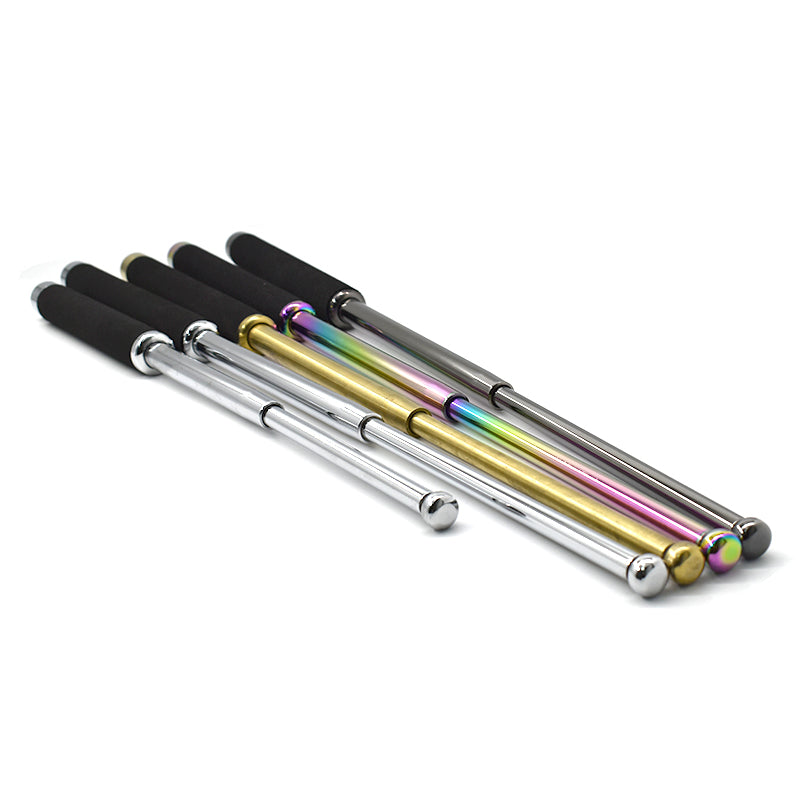 Outdoor Tool Portable Stainless Steel Retractable Stick Sports Training Equipment