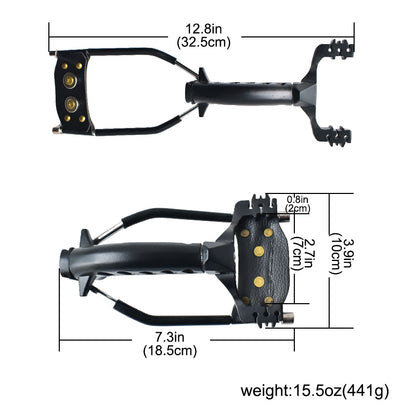 Piaoyu Stainless Steel Slingshot C054