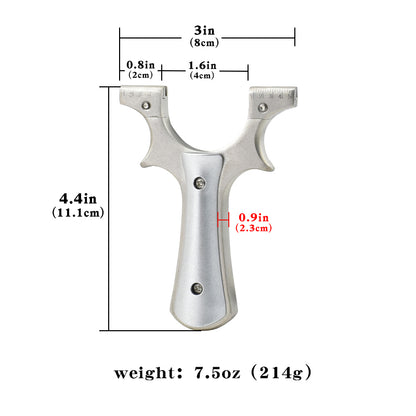 Piaoyu Stainless Steel Slingshot C028