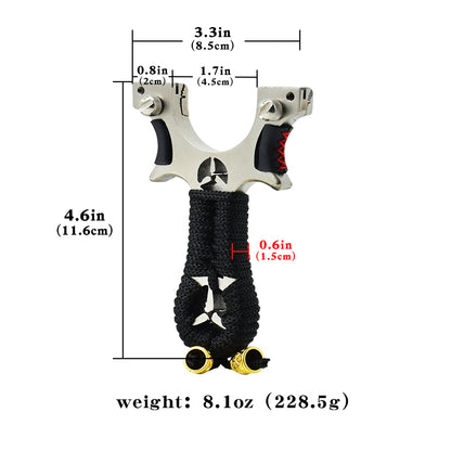 Piaoyu Stainless Steel Slingshot C046