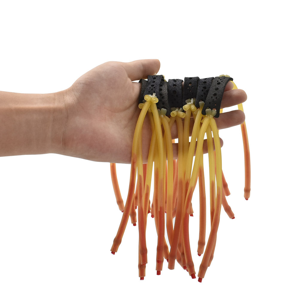 Piaoyu Rubber Band R025 4-Pack Value Set - High-Tension Slingshot Replacement Flat Rubber Bands - High-Tension Slingshot Replacement Flat Rubber Bands