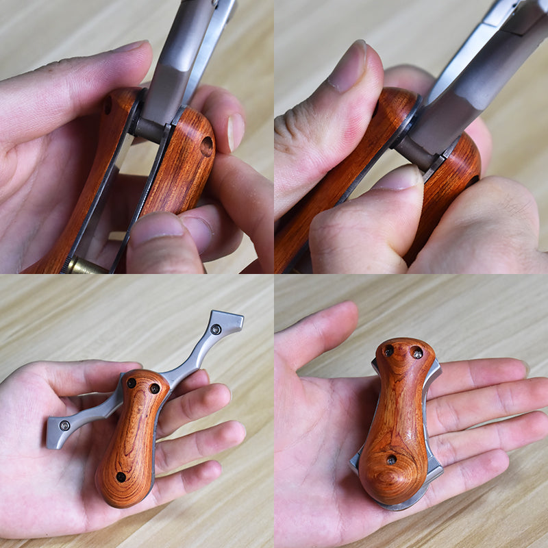 Piaoyu Stainless Steel Slingshot C042