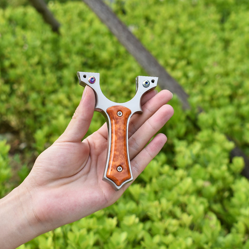 Piaoyu Alloy Slingshot A006 - Professional Stainless Steel Hunting Catapult