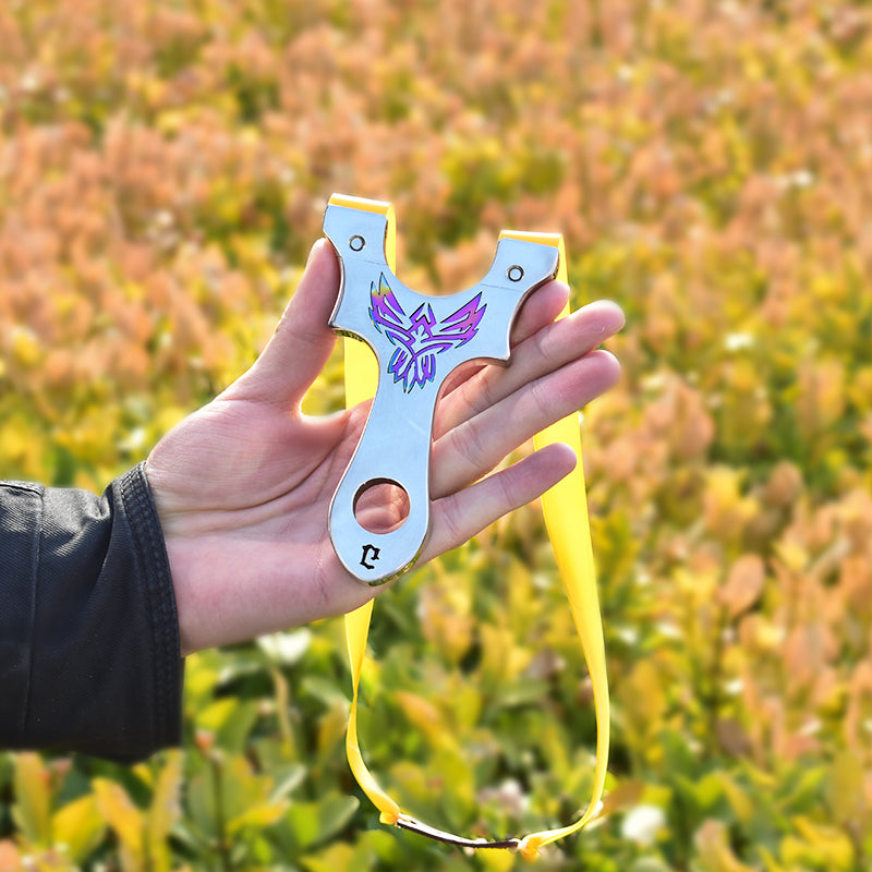 Piaoyu Stainless Steel Slingshot S023