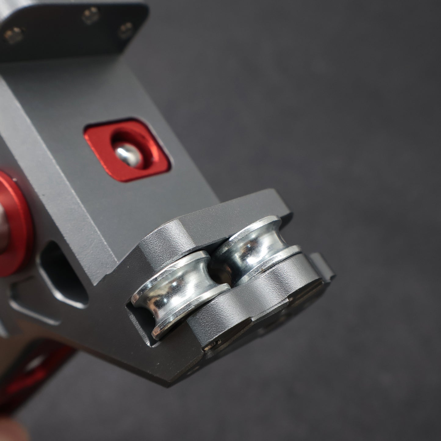 Aluminum Alloy Square Magazine Five-hole Repeating Slingshot