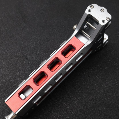Aluminum Alloy Square Magazine Smooth Repeating Slingshot
