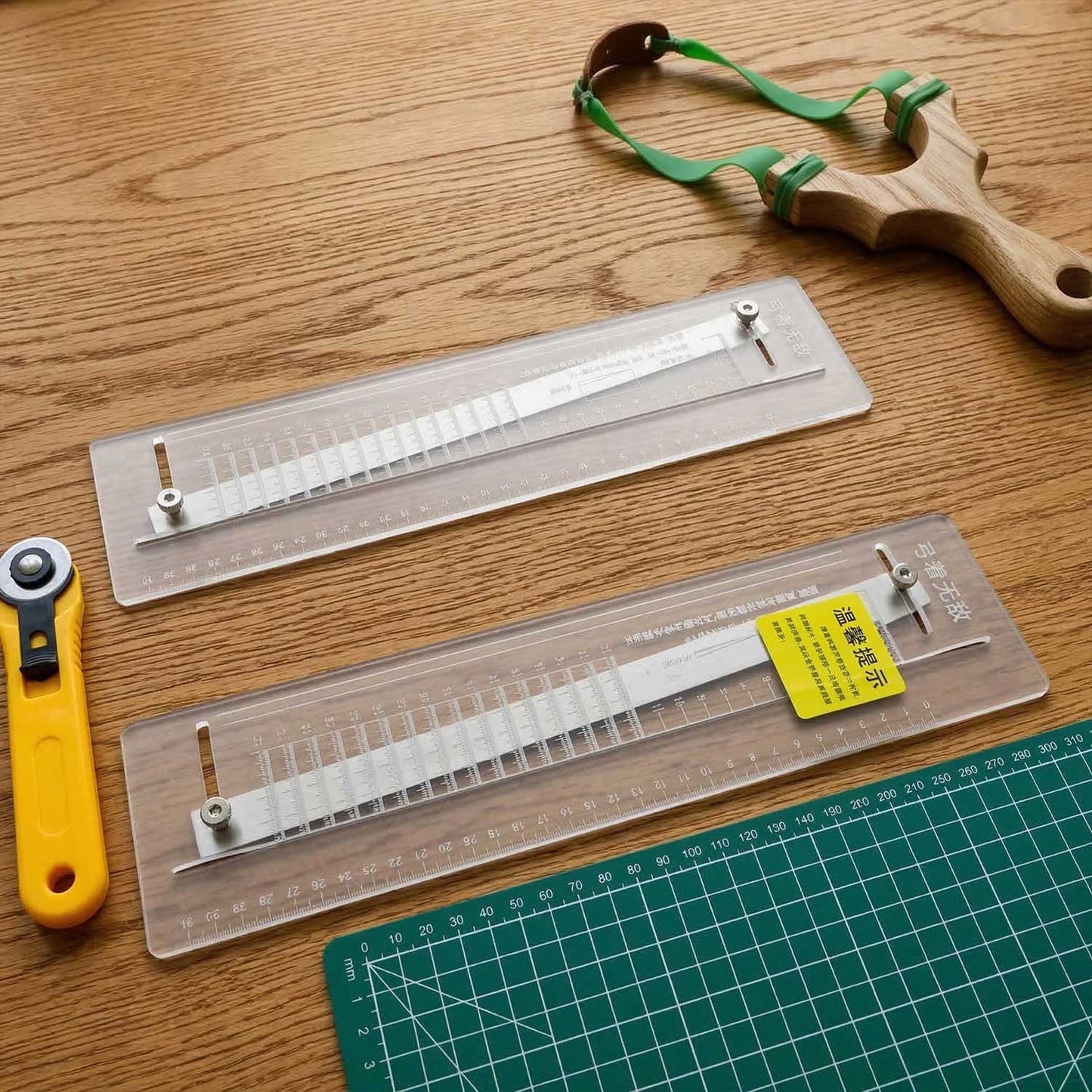 Piaoyu Slingshot Accessories Multi-purpose ruler