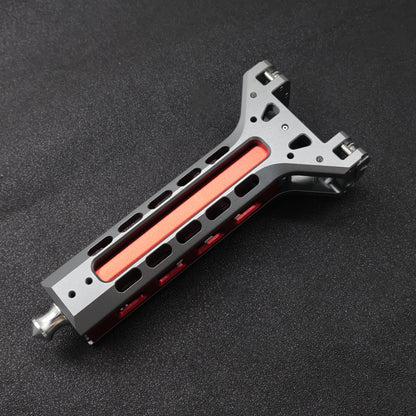Aluminum Alloy Square Magazine Five-hole Repeating Slingshot