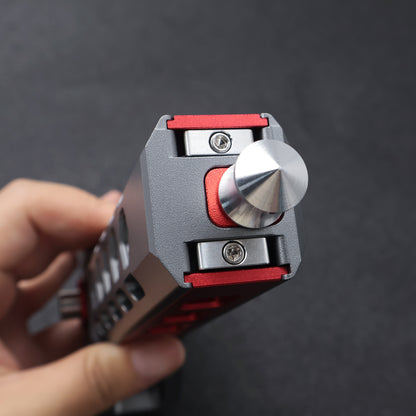 Aluminum Alloy Square Magazine Five-hole Repeating Slingshot
