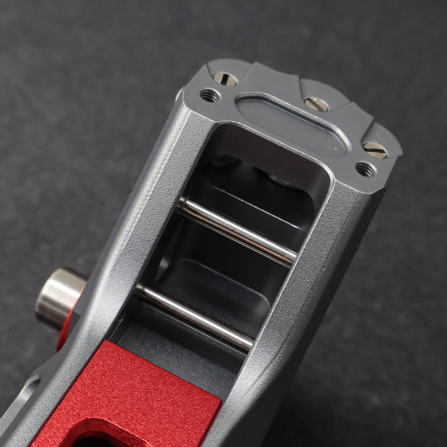 Aluminum Alloy Square Magazine Five-hole Repeating Slingshot