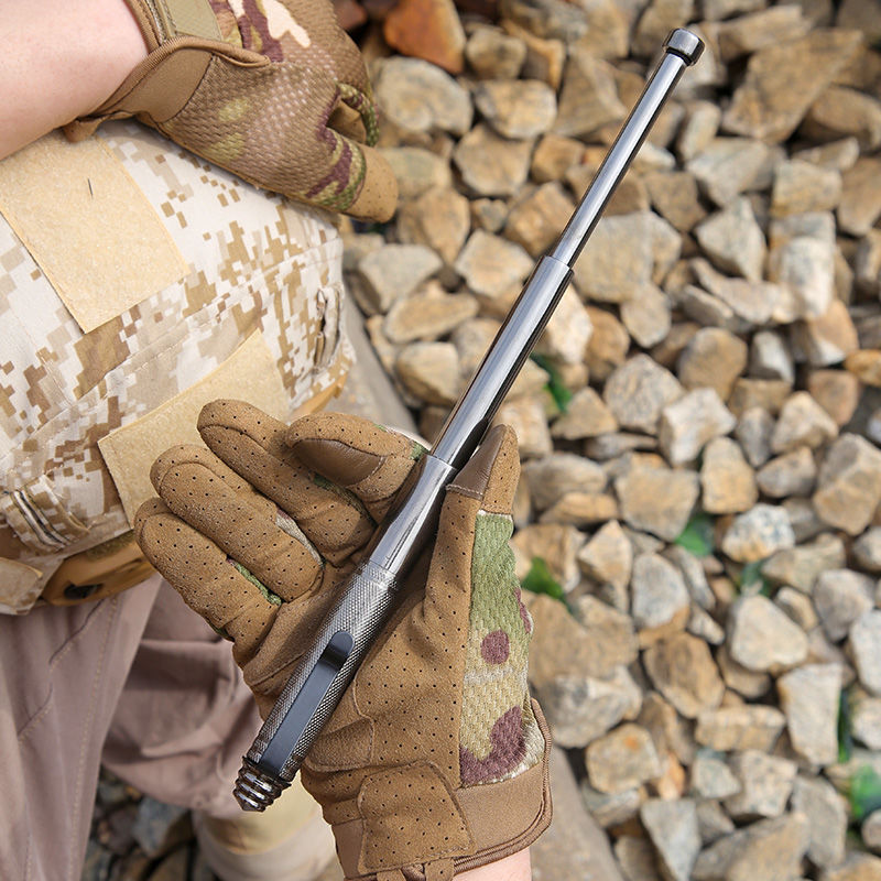 Three Self-defense Pen Type Telescopic Rod Telescopic Rod Titanium Alloy Outdoor Tool Tactical Survival Pen