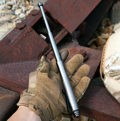 Three Self-defense Pen Type Telescopic Rod Telescopic Rod Titanium Alloy Outdoor Tool Tactical Survival Pen
