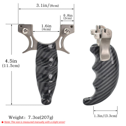 Piaoyu Stainless Steel Slingshot C017