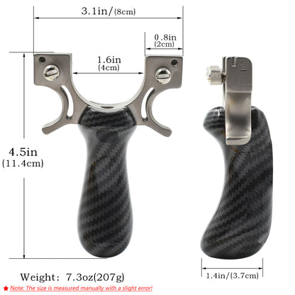 Piaoyu Stainless Steel Slingshot C016