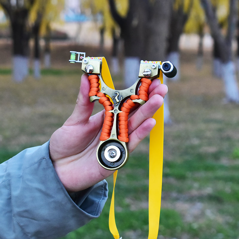 Piaoyu Alloy Slingshot A004 - Professional Stainless Steel Hunting Catapult