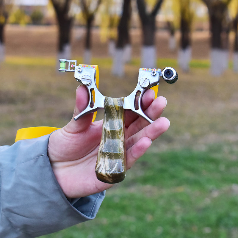 Piaoyu Alloy Slingshot A045 - Professional Stainless Steel Hunting Catapult