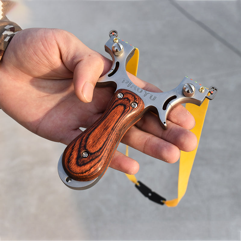 Piaoyu Stainless Steel Slingshot C039