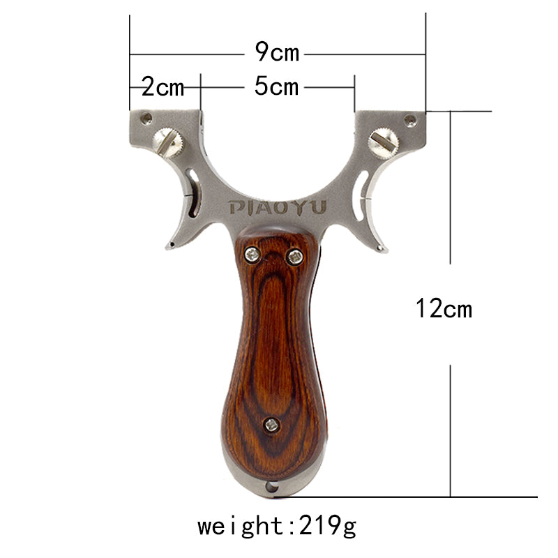 Piaoyu Stainless Steel Slingshot C039