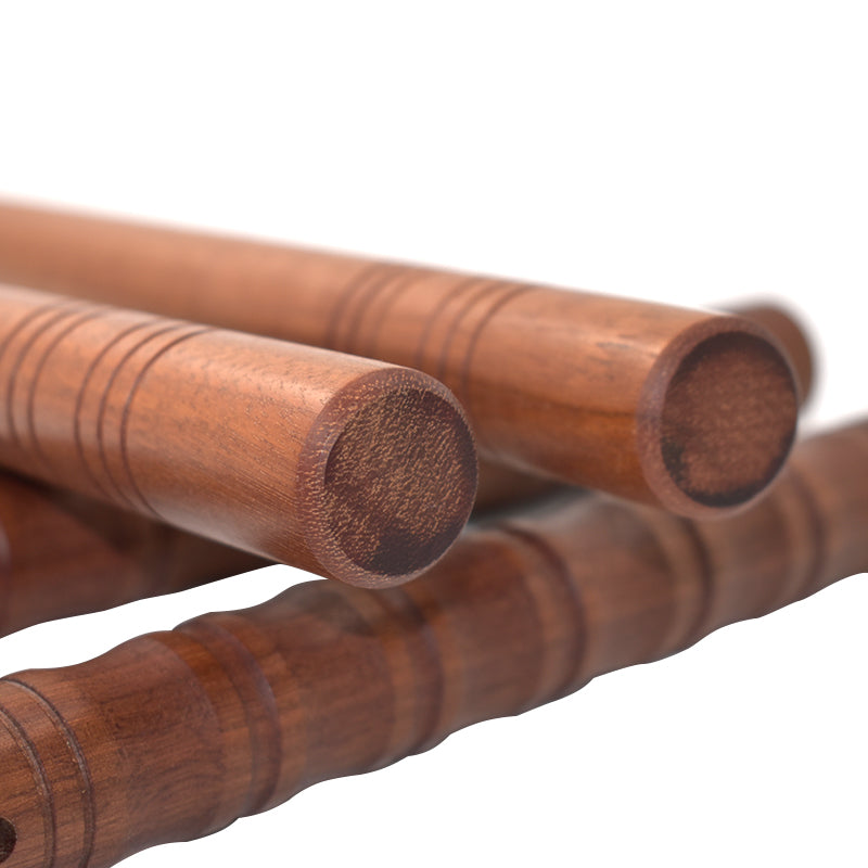Nunchaku Rope Wood Two Sticks South American Rosewood High-grade Wooden Nunchaku Nunchaku