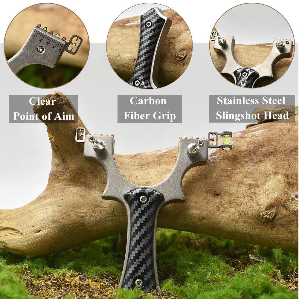 Piaoyu Stainless Steel Slingshot C015