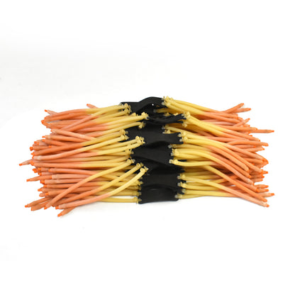 Piaoyu Rubber Band R024 4-Pack Value Set - High-Tension Slingshot Replacement Flat Rubber Bands - High-Tension Slingshot Replacement Flat Rubber Bands
