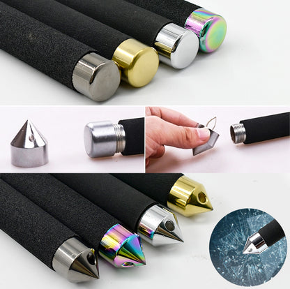 Outdoor Tool Portable Stainless Steel Retractable Stick Sports Training Equipment