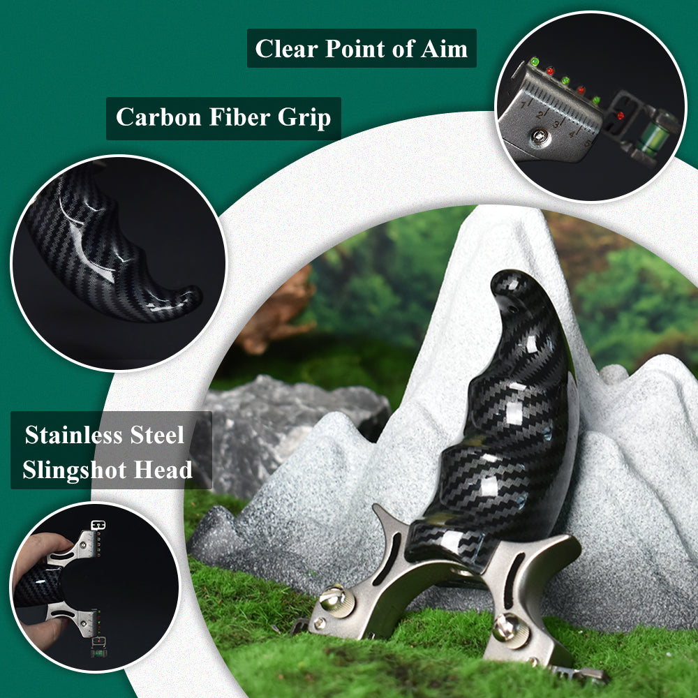 Piaoyu Stainless Steel Slingshot C017