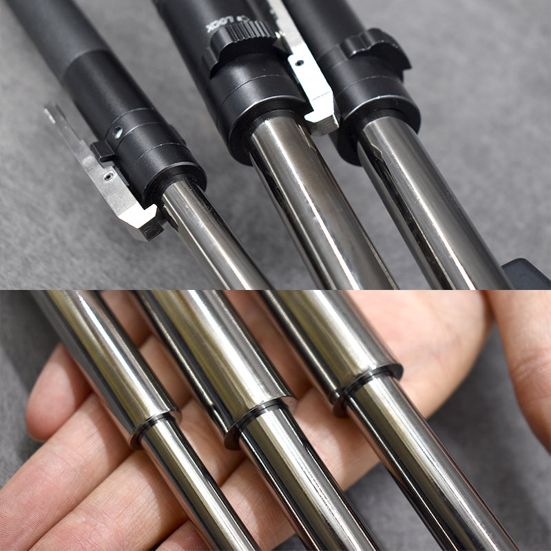 Spring Type Three-section Self-defense Telescopic Baton Car Self-defense Weapon Police Baton Telescopic Baton
