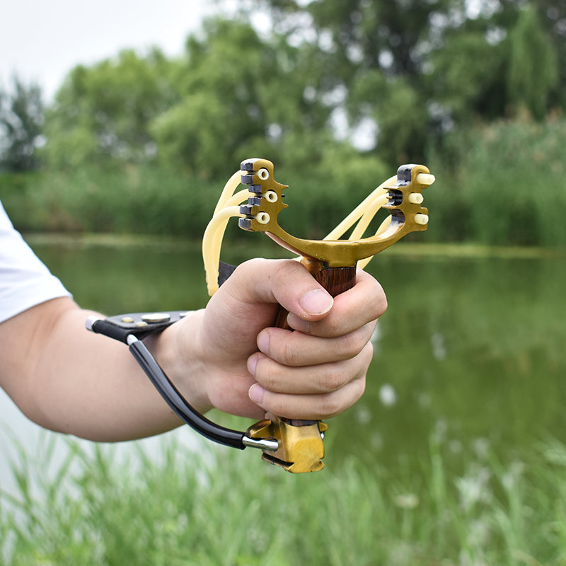 Piaoyu Stainless Steel Slingshot C055