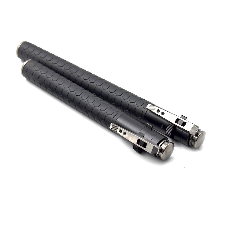 Spring Type Three-section Self-defense Telescopic Baton Car Self-defense Weapon Police Baton Telescopic Baton