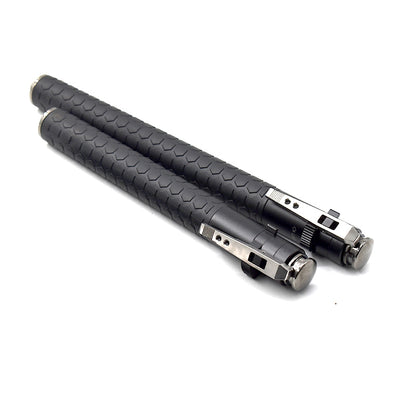 Spring Type Three-section Self-defense Telescopic Baton Car Self-defense Weapon Police Baton Telescopic Baton