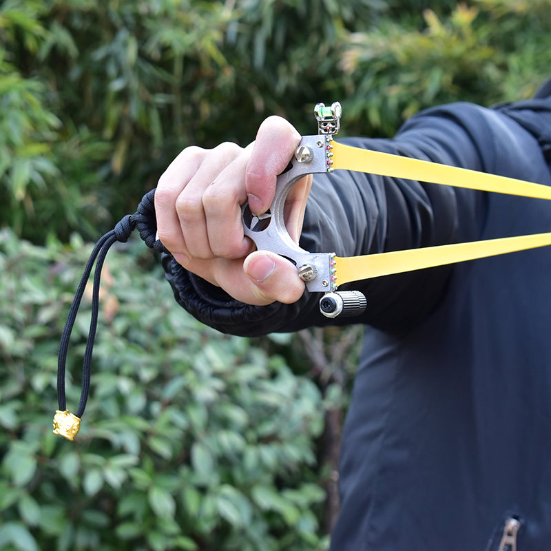 Piaoyu Alloy Slingshot A050 - Professional Stainless Steel Hunting Catapult