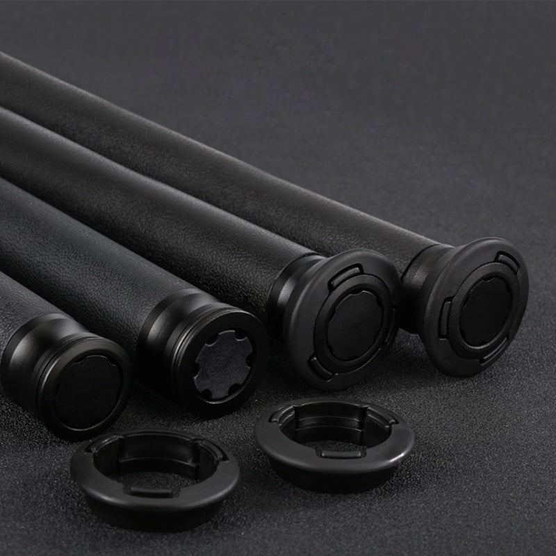 Vehicle-mounted Portable Mechanical Telescopic Stick Self-defense Swing Stick Three-section Telescopic Stick