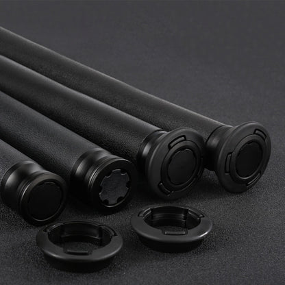 Vehicle-mounted Portable Mechanical Telescopic Stick Self-defense Swing Stick Three-section Telescopic Stick