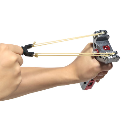 Aluminum Alloy Square Magazine Smooth Repeating Slingshot