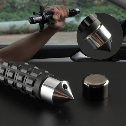 52cm/65cm/95cm High Quality Solid Three-section Telescopic Stick Car Self-defense Telescopic Stick