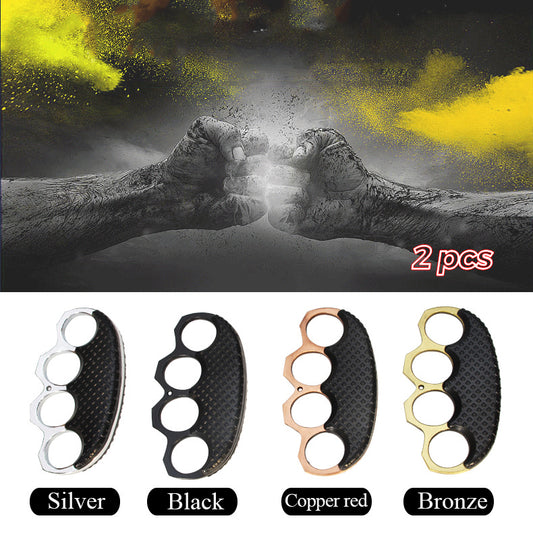 2 PC Tactical Knuckles Rope Knuckle Finger Tiger Tactical Survival Tool Outdoor Multifunctional Self-defense Protective Equipment