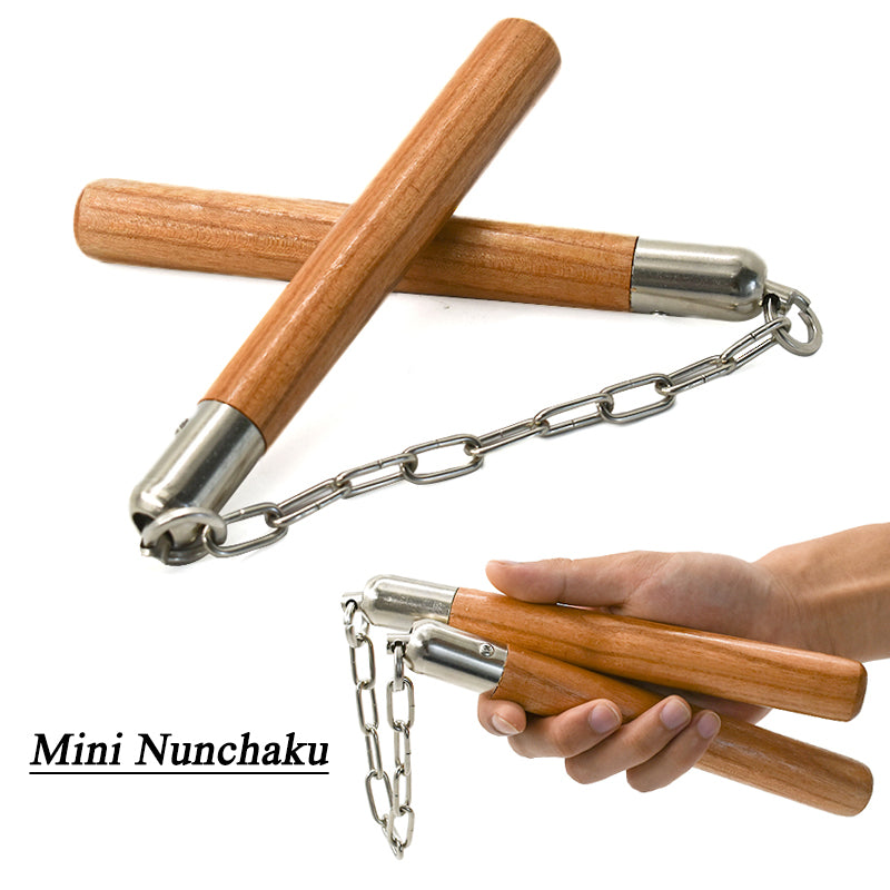Martial Arts Actual Combat Training First Study Double Knuckles Solid Wood Double Amputation Stick Defense Two Sticks
