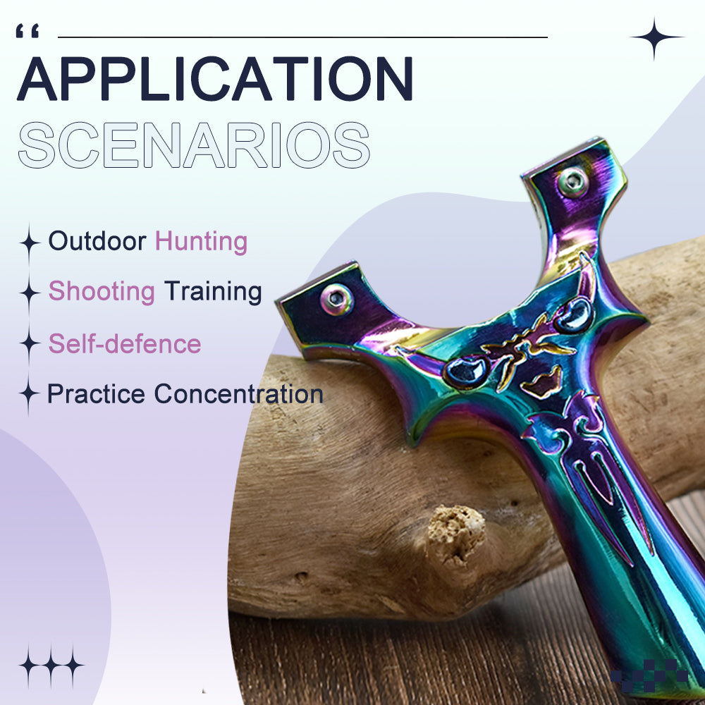 Piaoyu Alloy Slingshot A020 - Professional Stainless Steel Hunting Catapult
